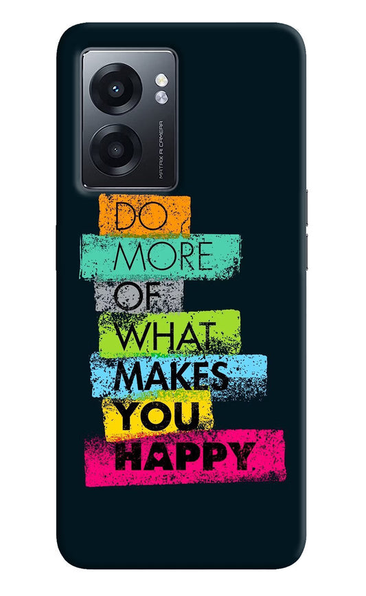 Do More Of What Makes You Happy Realme Narzo 50 5G Back Cover