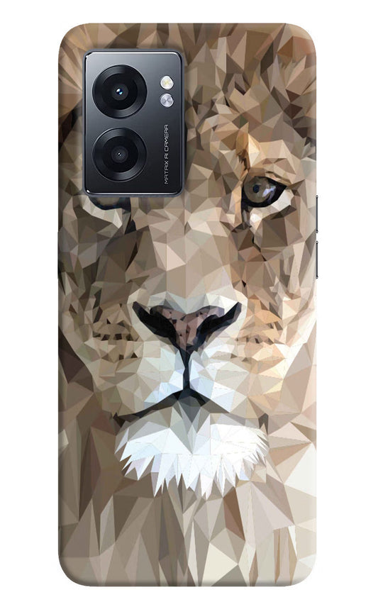 Lion Art Realme Narzo 50 5G Back Cover