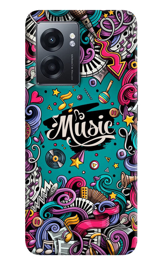 Music Graffiti Realme Narzo 50 5G Back Cover