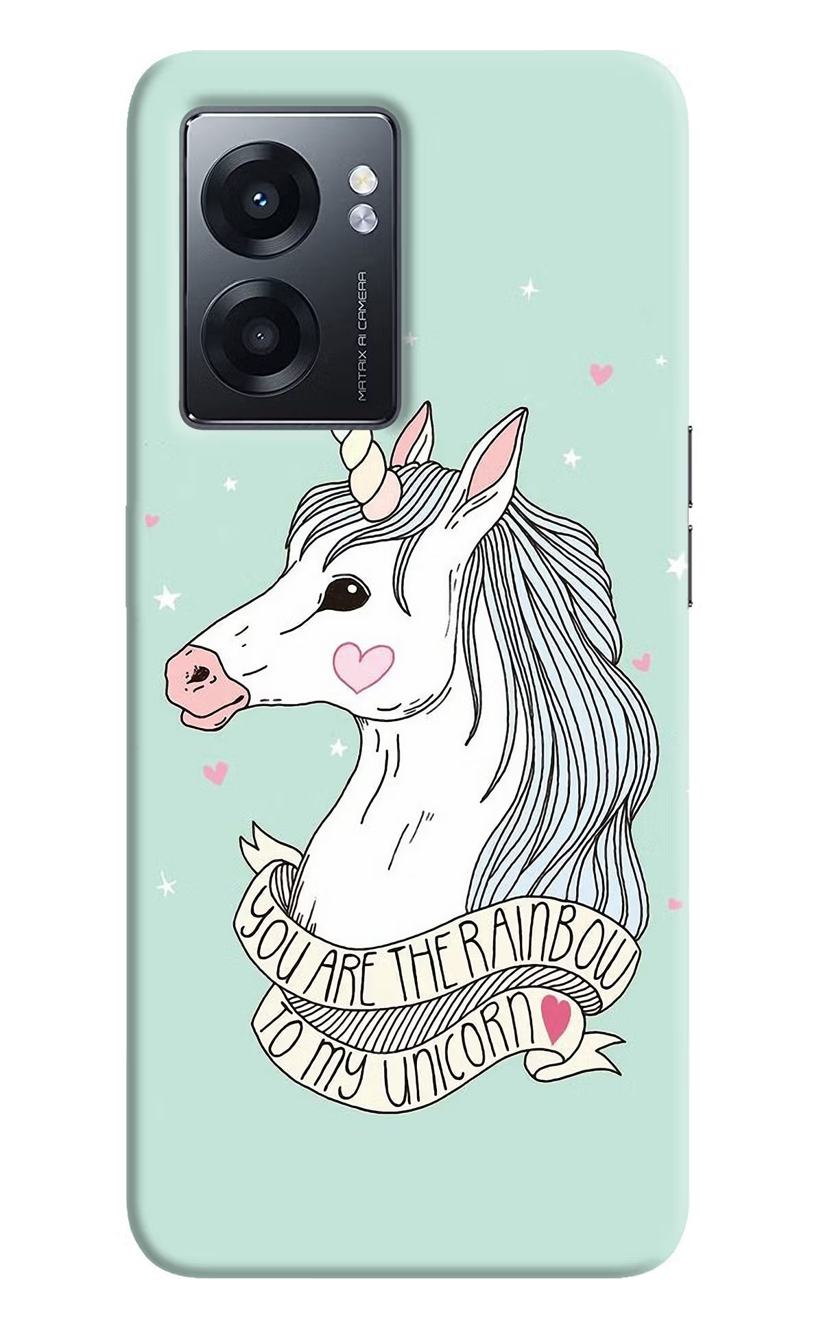 Unicorn Wallpaper Realme Narzo 50 5G Back Cover