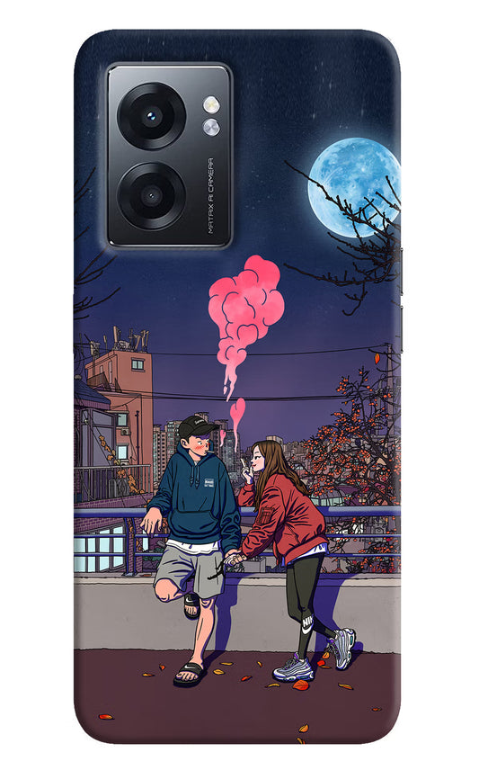 Chilling Couple Realme Narzo 50 5G Back Cover