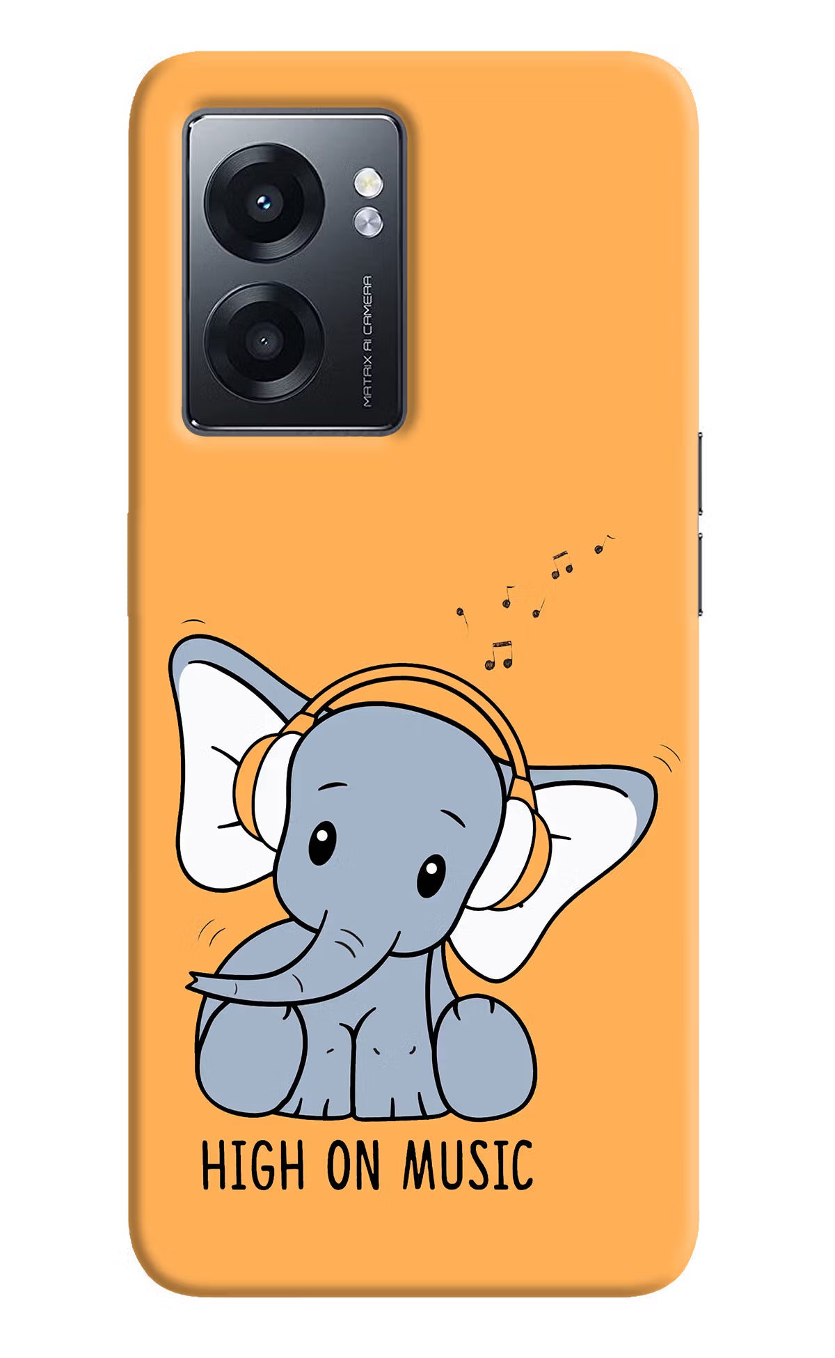 High On Music Realme Narzo 50 5G Back Cover