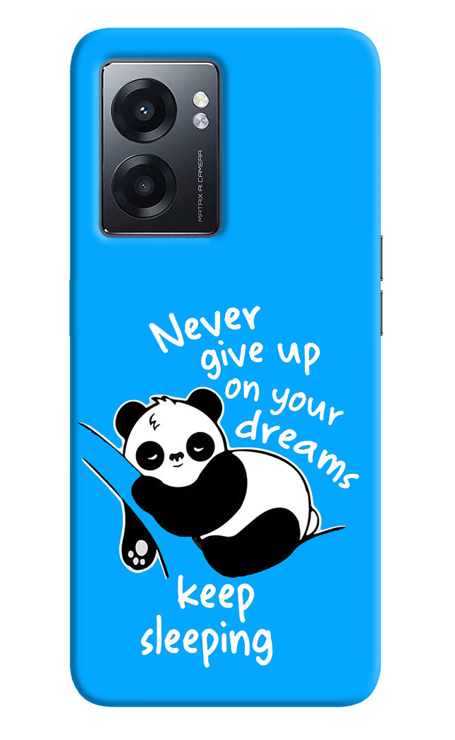 Keep Sleeping Realme Narzo 50 5G Back Cover