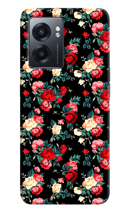 Rose Pattern Realme Narzo 50 5G Back Cover