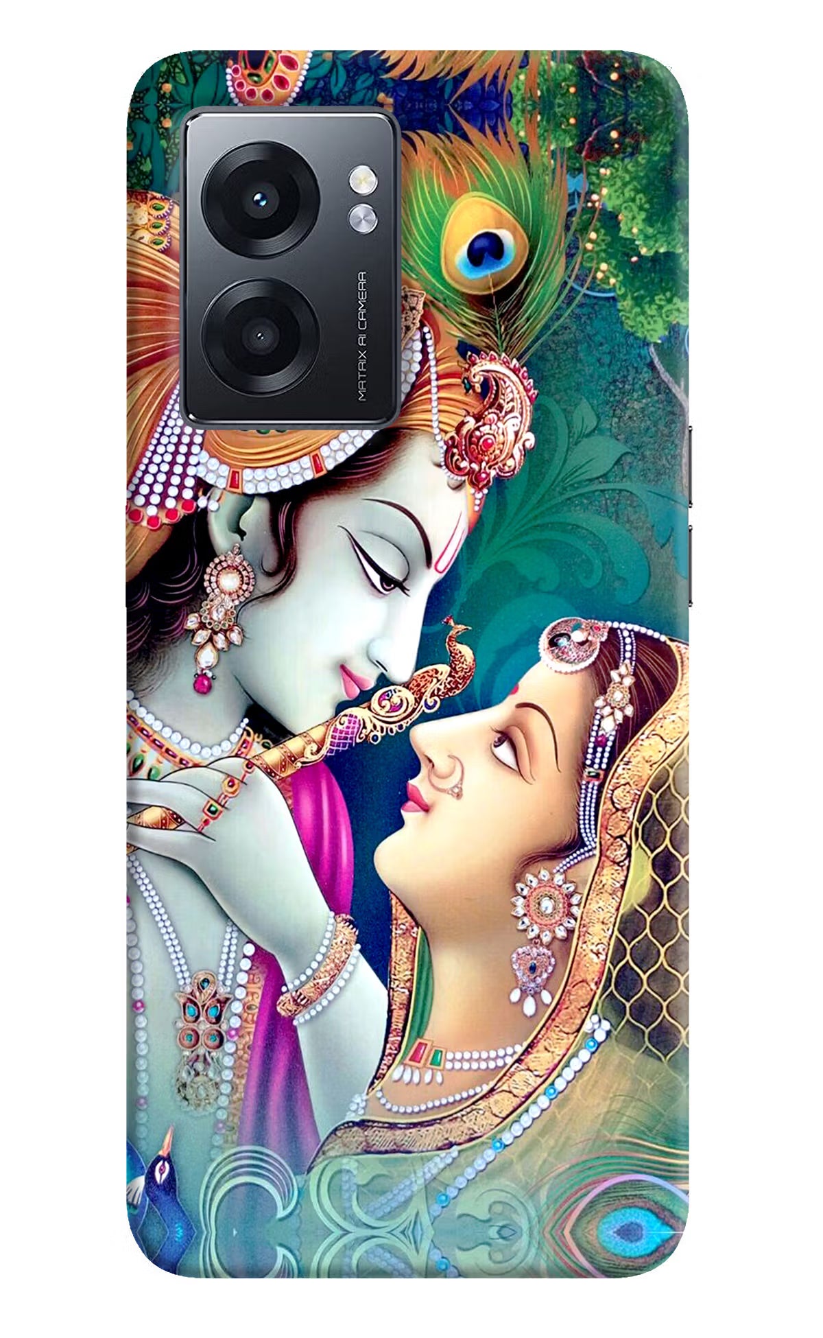 Lord Radha Krishna Realme Narzo 50 5G Back Cover