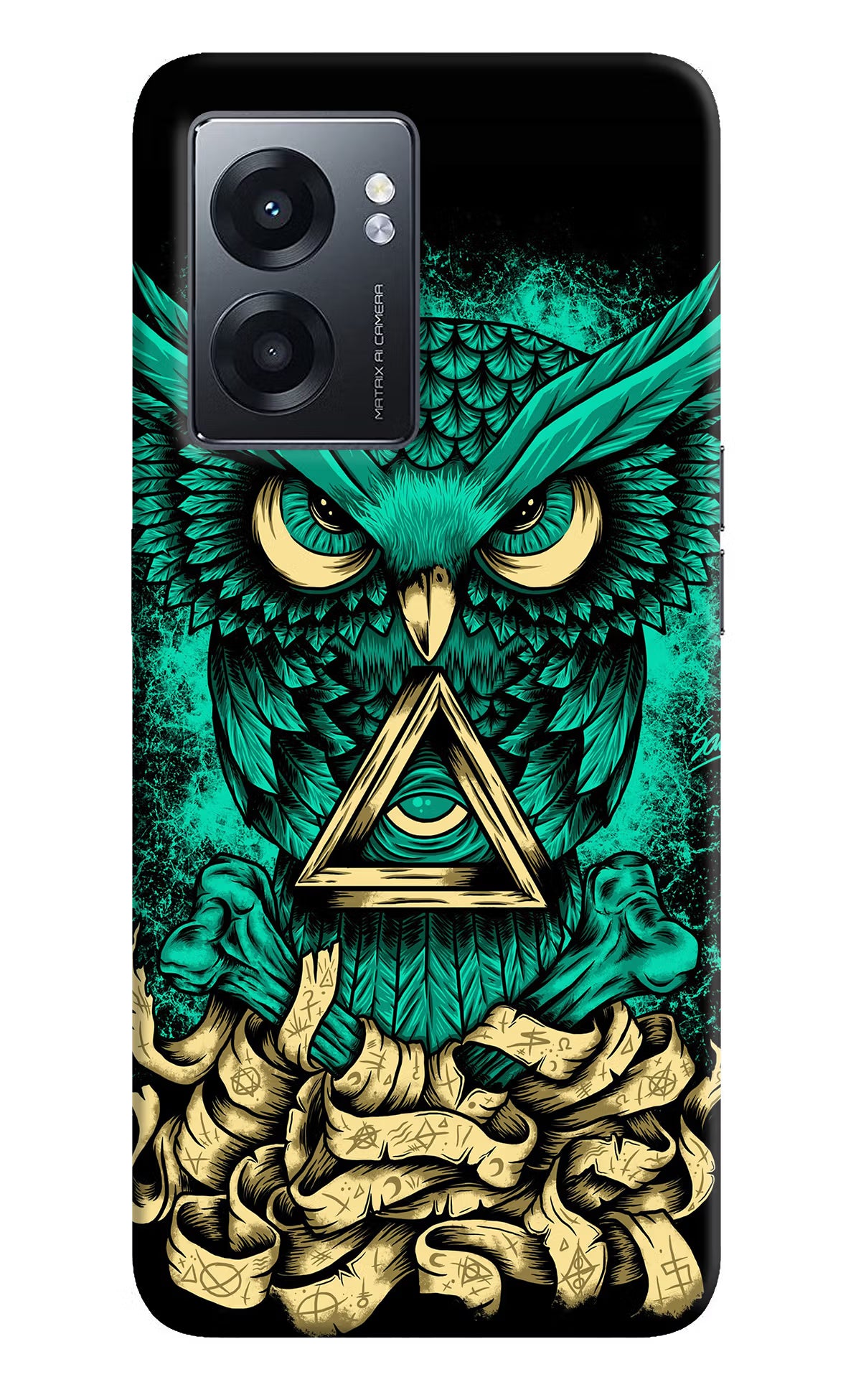 Green Owl Realme Narzo 50 5G Back Cover