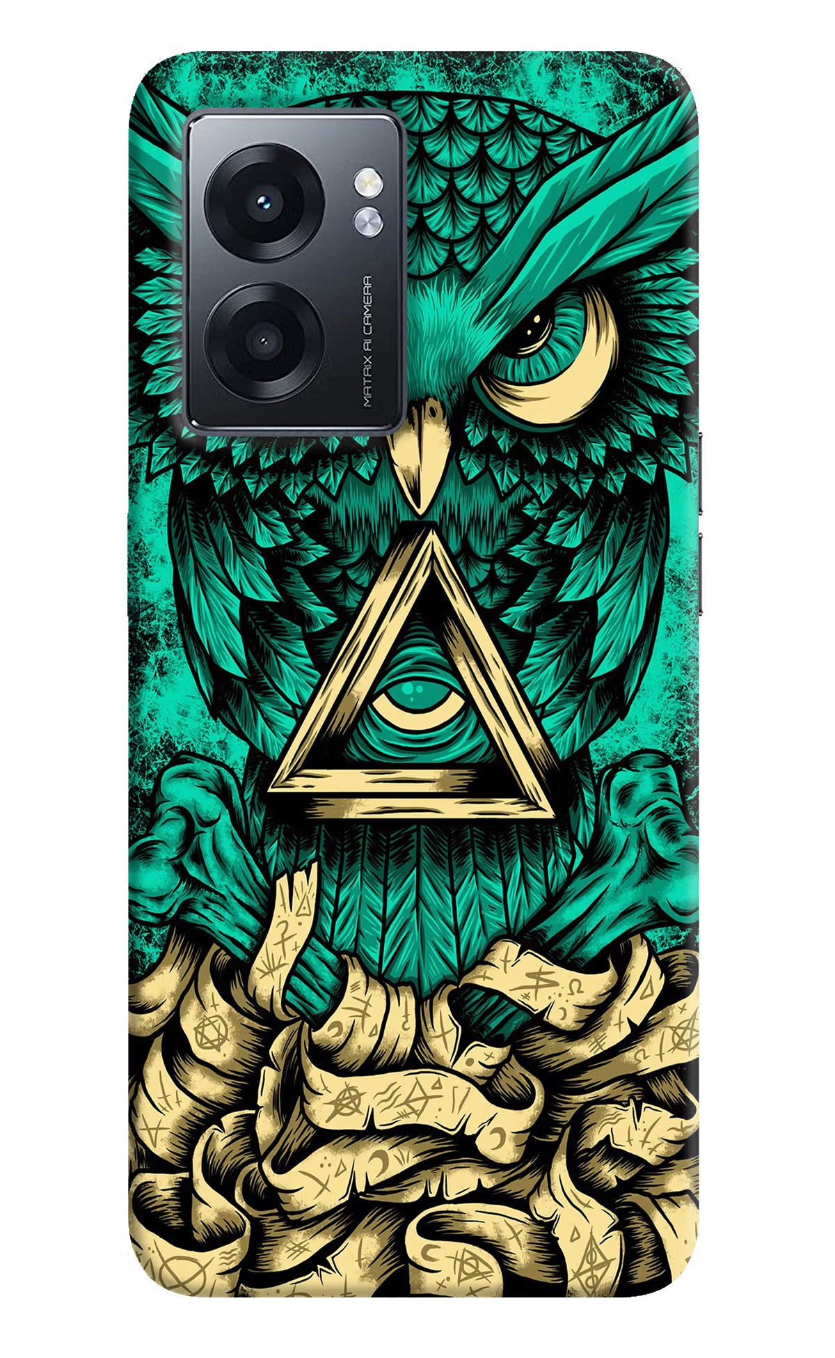 Green Owl Realme Narzo 50 5G Back Cover