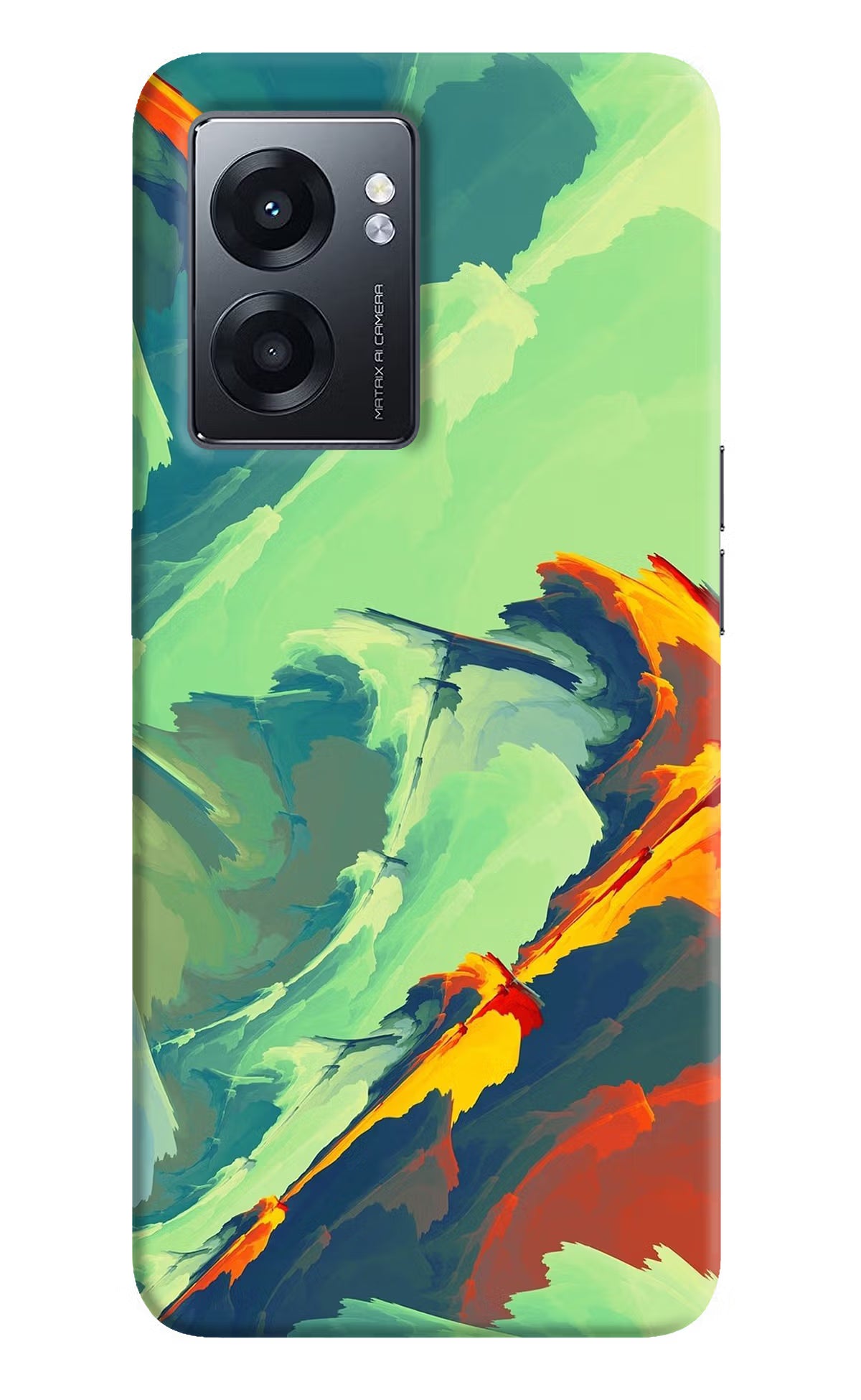 Paint Art Realme Narzo 50 5G Back Cover