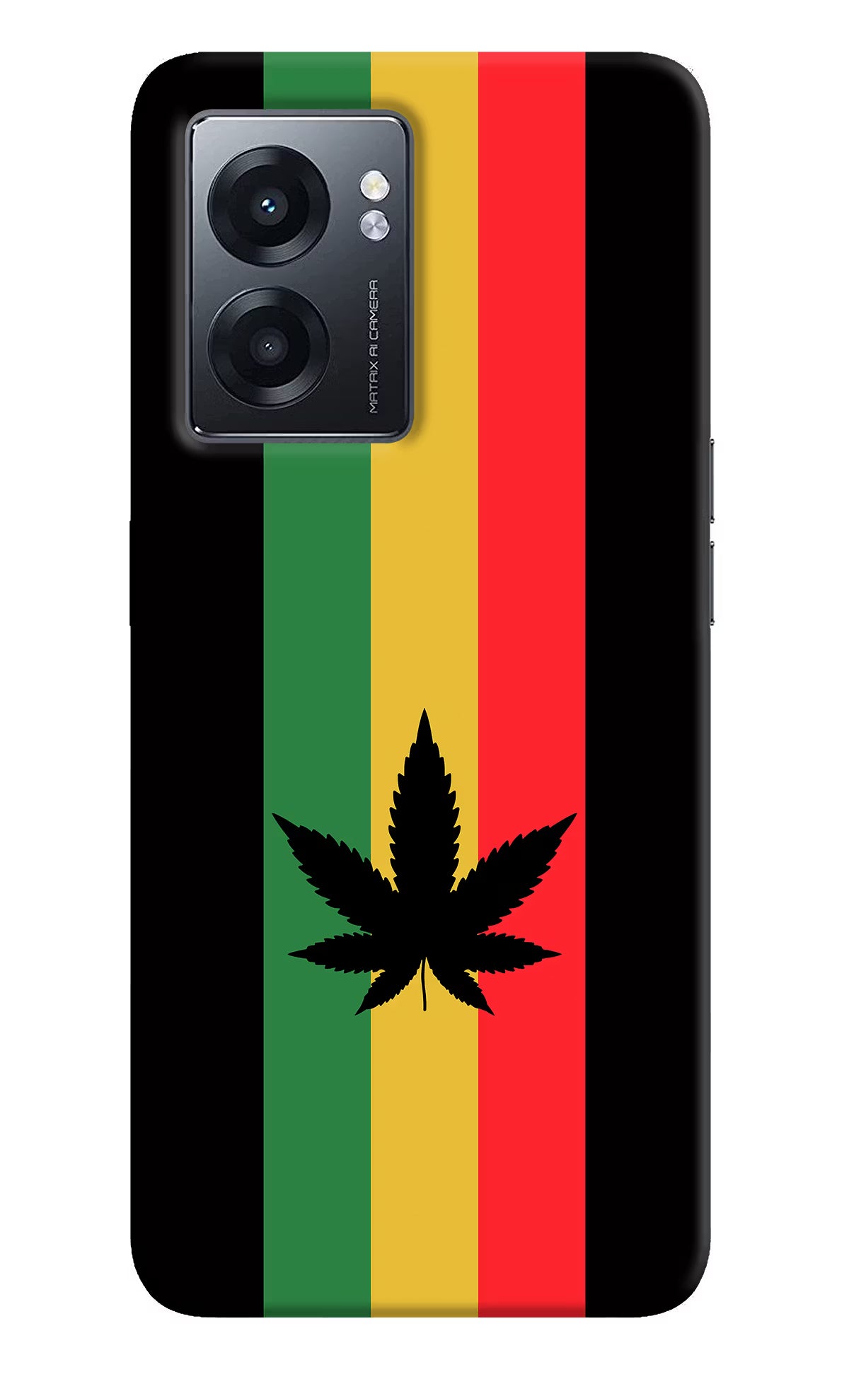 Weed Flag Realme Narzo 50 5G Back Cover