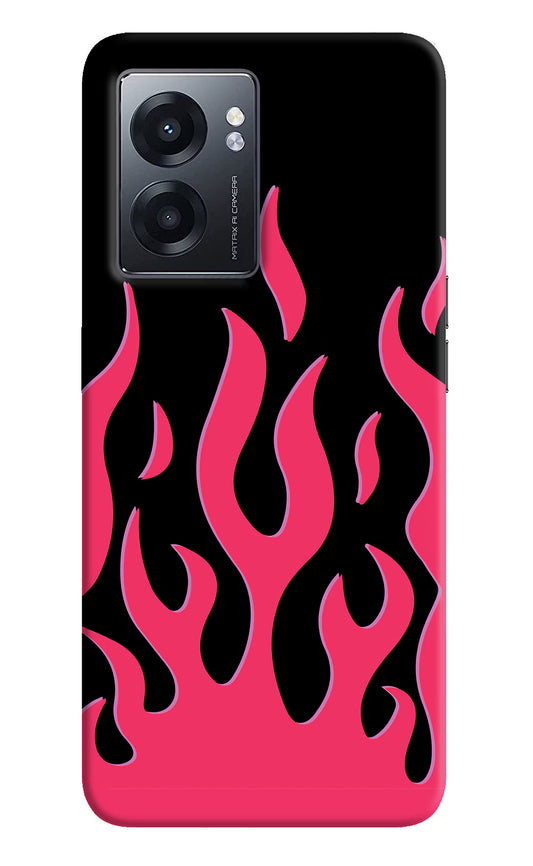 Fire Flames Realme Narzo 50 5G Back Cover