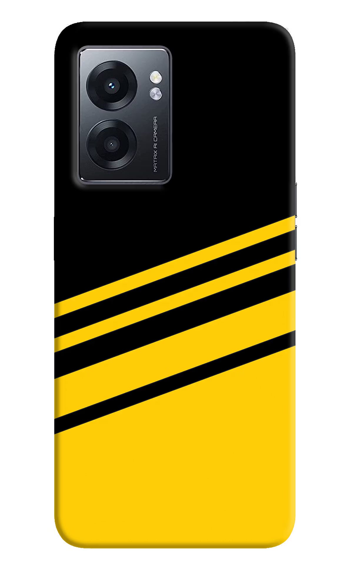 Yellow Shades Realme Narzo 50 5G Back Cover