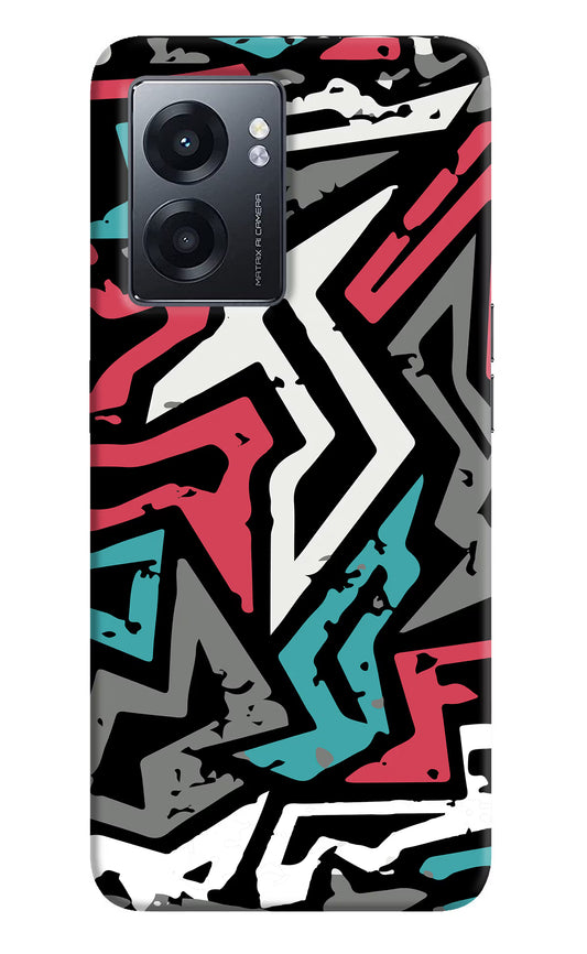 Geometric Graffiti Realme Narzo 50 5G Back Cover