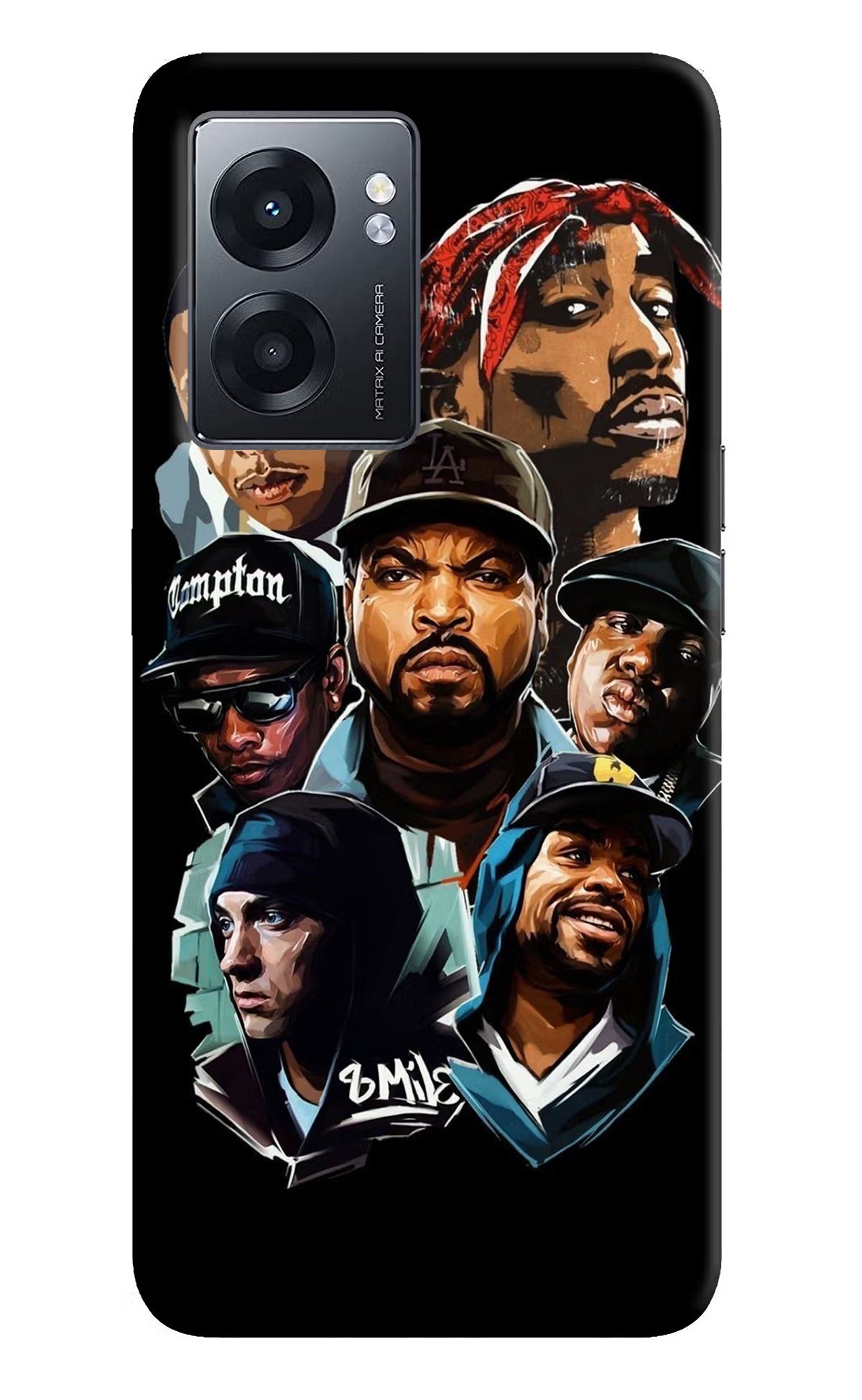 Rappers Realme Narzo 50 5G Back Cover