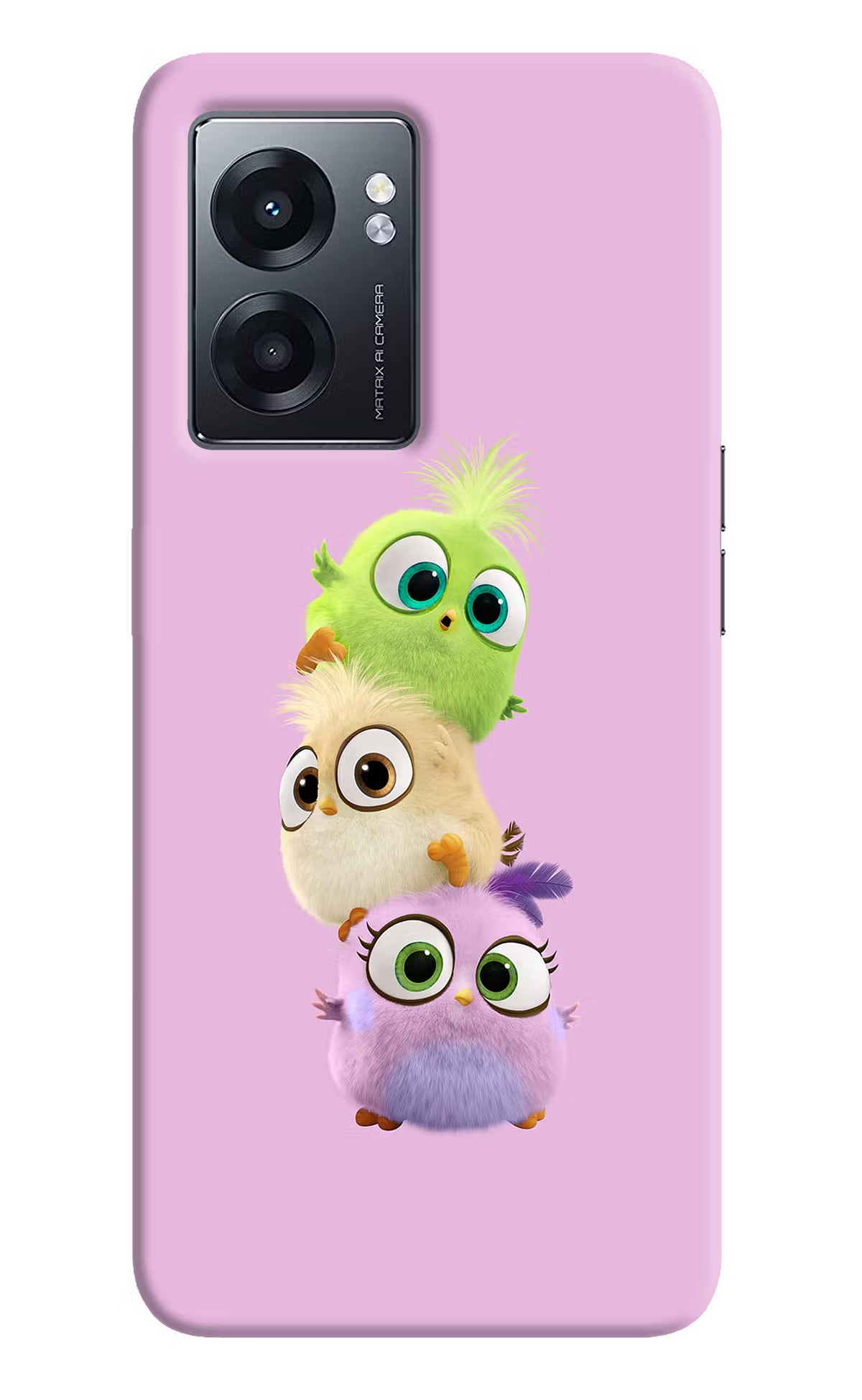 Cute Little Birds Realme Narzo 50 5G Back Cover
