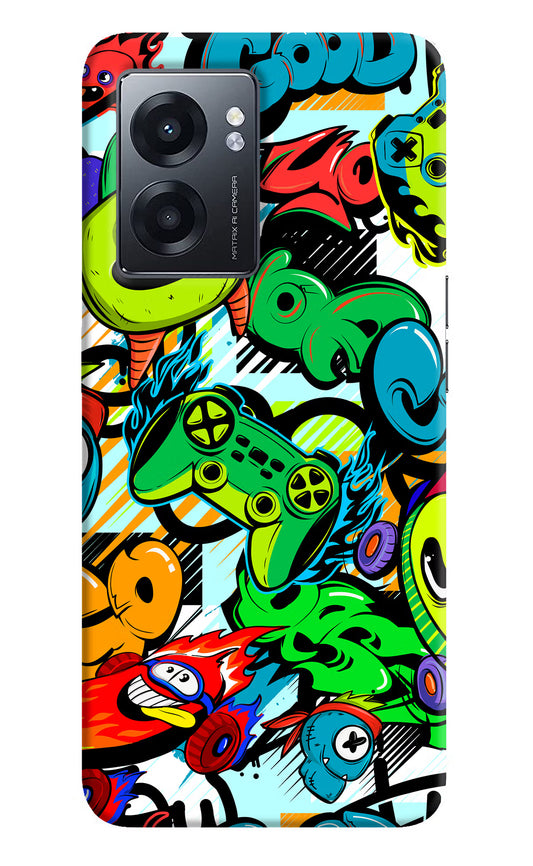 Game Doodle Realme Narzo 50 5G Back Cover
