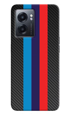 BMW Stripes Pattern Realme Narzo 50 5G Back Cover