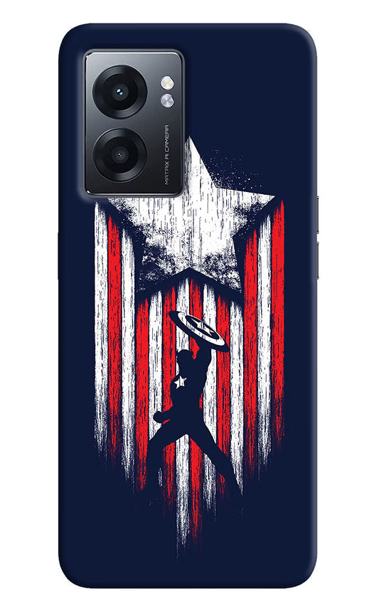 Captain America Marvel Art Realme Narzo 50 5G Back Cover