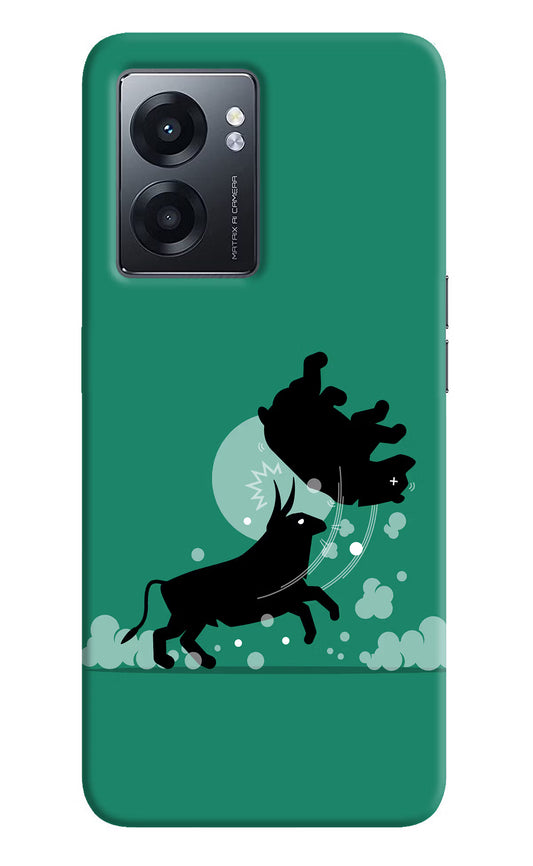 Bull Conqueror Realme Narzo 50 5G Back Cover