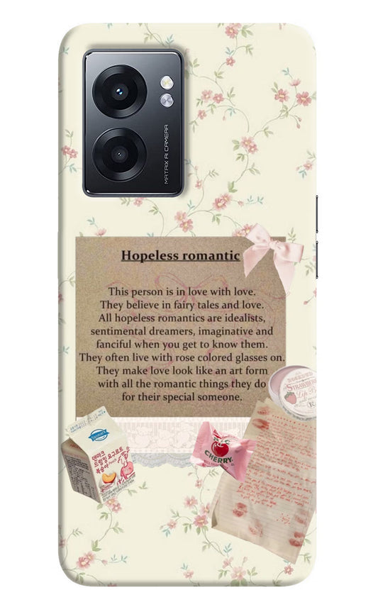 Hopeless Romantic Realme Narzo 50 5G Back Cover