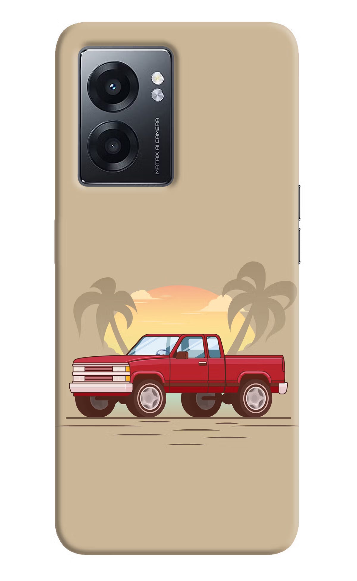 Desert Classic Drive Realme Narzo 50 5G Back Cover