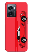 Red Velocity Realme Narzo 50 5G Back Cover