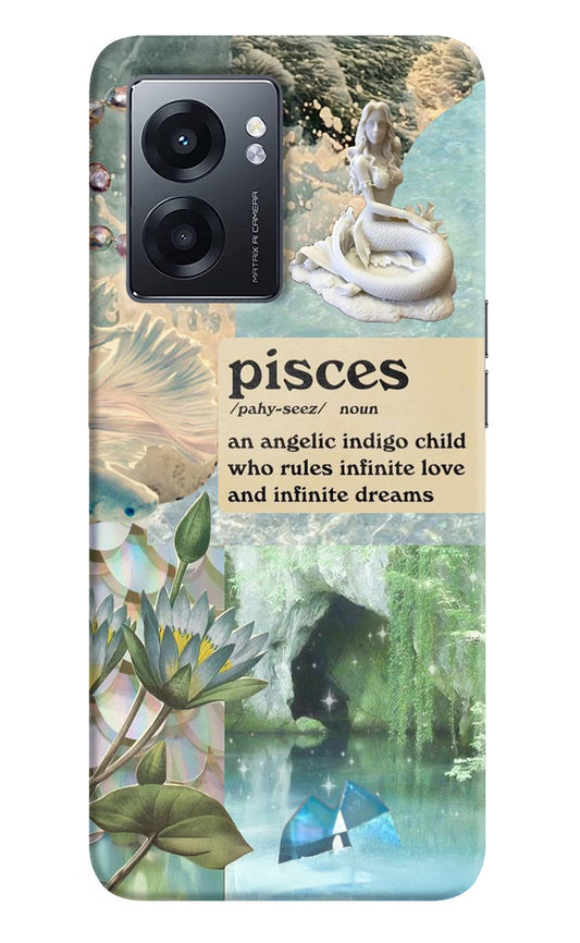 Pisces Zodiac Realme Narzo 50 5G Hard Case Back Cover by Casekaro