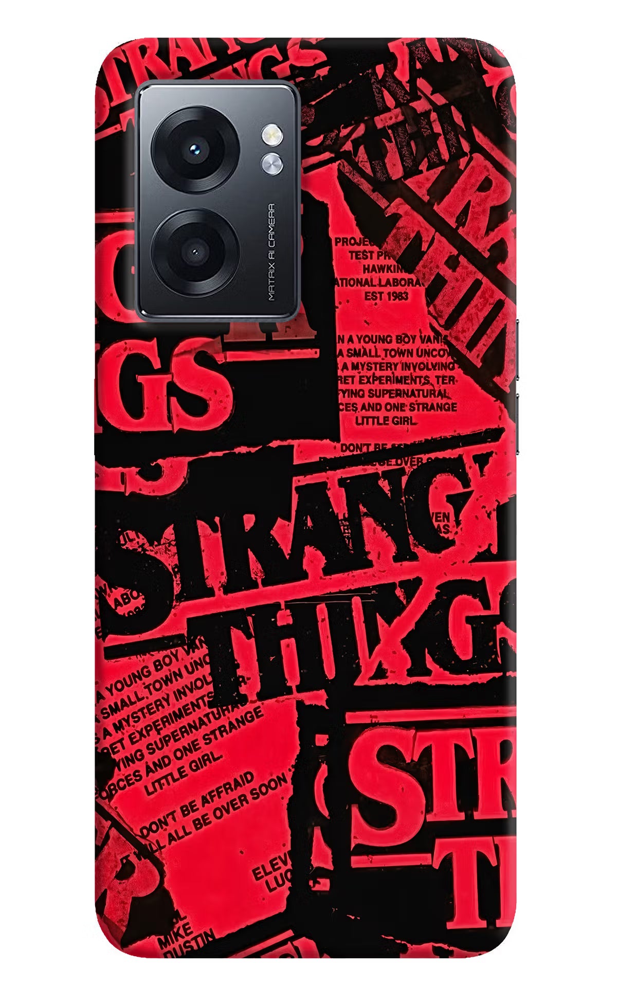 Ordinary Things Realme Narzo 50 5G Hard Case Back Cover by Casekaro