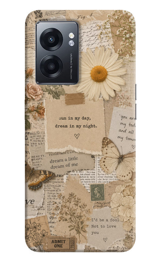 Vintage case Realme Narzo 50 5G Hard Case Back Cover by Casekaro