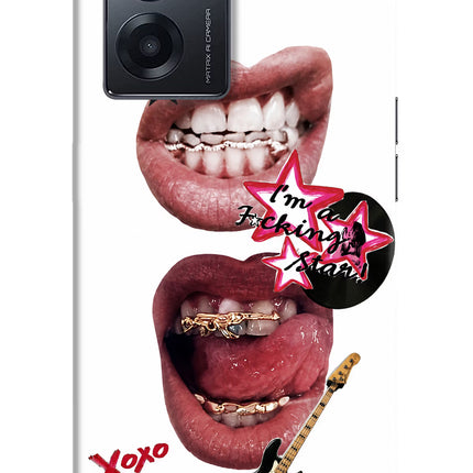 Rockstar Realme Narzo 50 5G Hard Case Back Cover by Casekaro