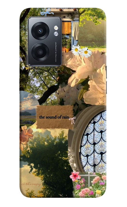 Rain Realme Narzo 50 5G Hard Case Back Cover by Casekaro