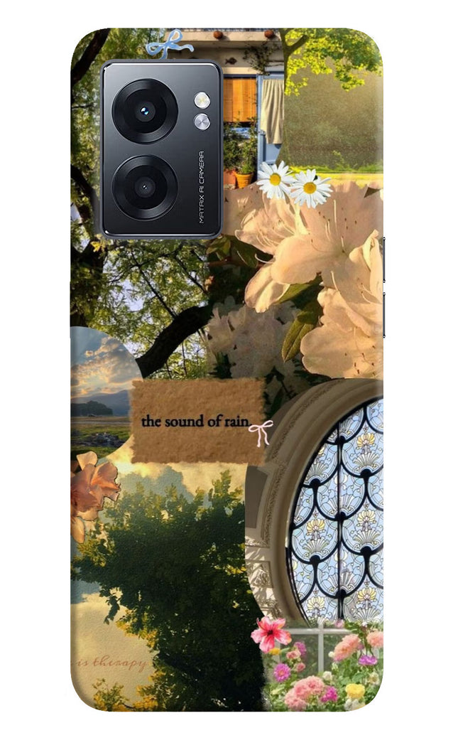 Rain Realme Narzo 50 5G Hard Case Back Cover by Casekaro