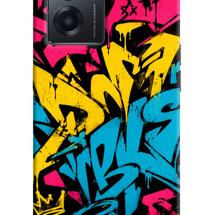Graffiti Vibe Realme Narzo 50 5G Hard Case Back Cover by Casekaro