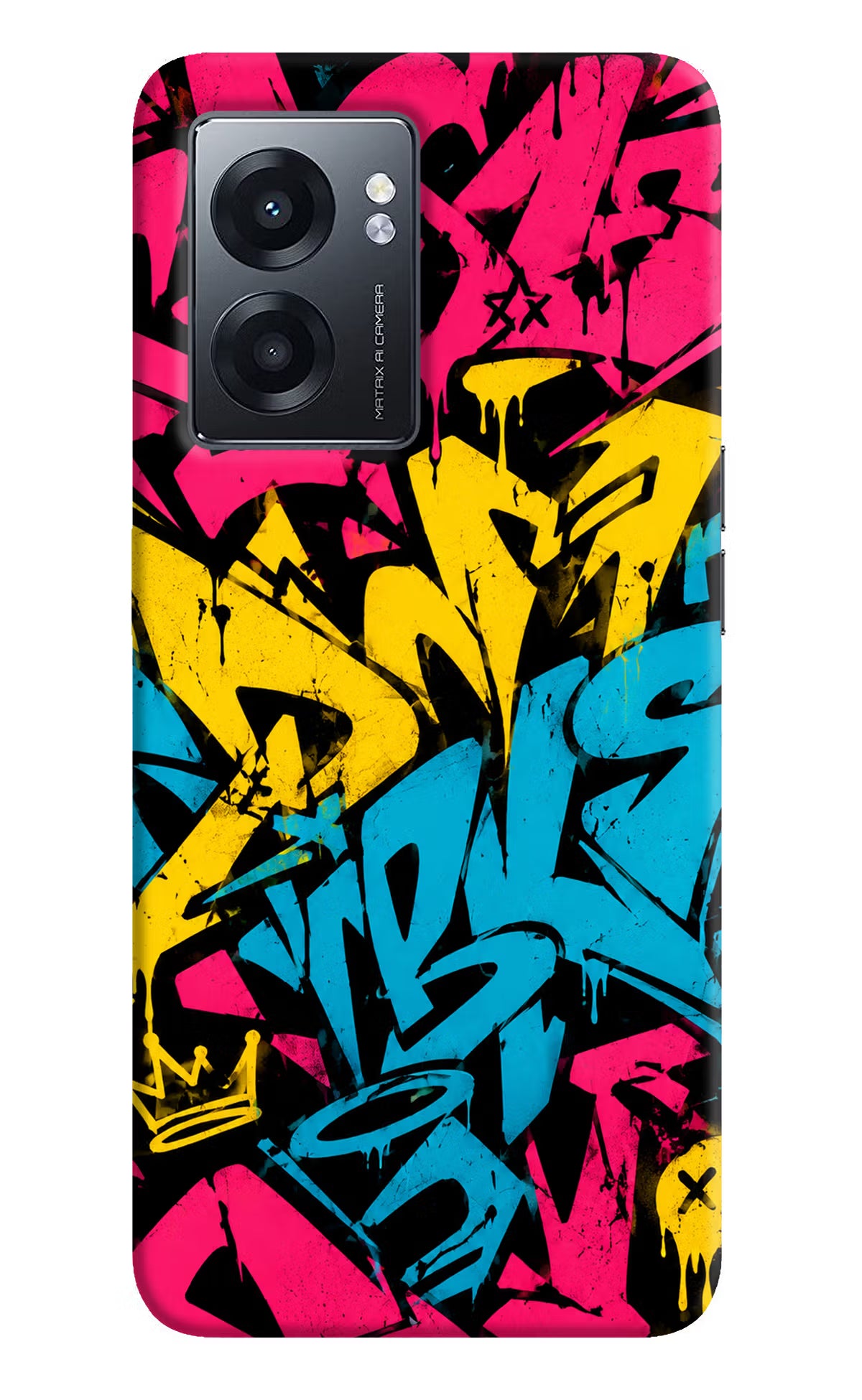 Graffiti Vibe Realme Narzo 50 5G Back Cover