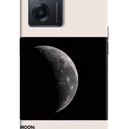 Moon Phase Realme Narzo 50 5G Hard Case Back Cover by Casekaro