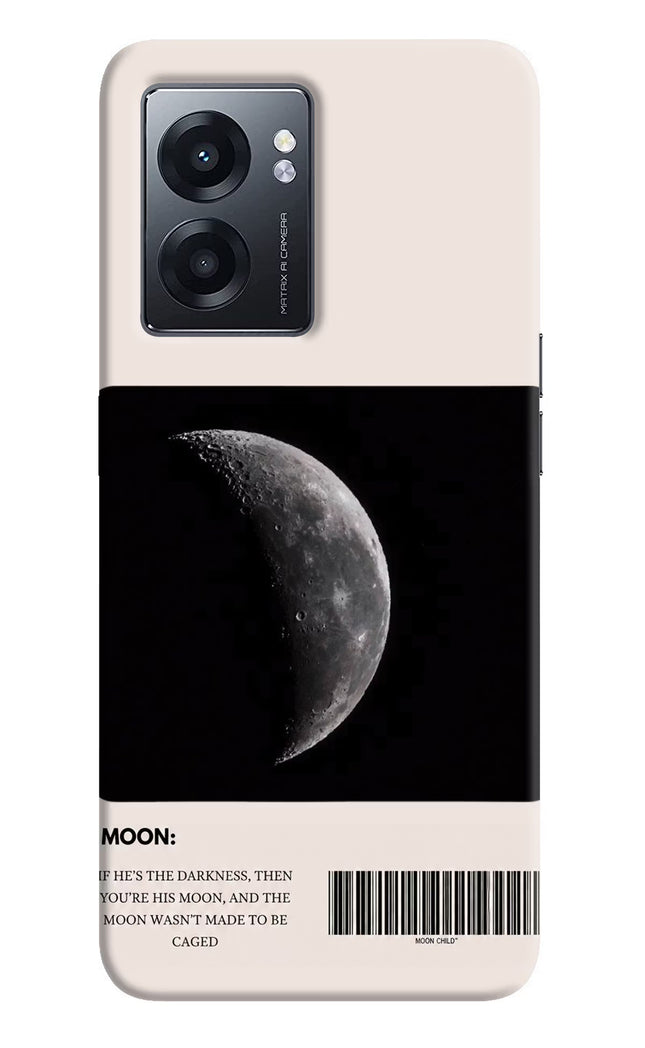 Moon Phase Realme Narzo 50 5G Hard Case Back Cover by Casekaro