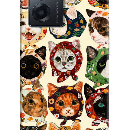 Cool Cat Realme Narzo 50 5G Hard Case Back Cover by Casekaro