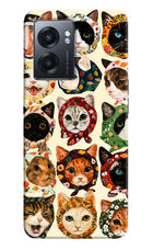 Cool Cat Realme Narzo 50 5G Hard Case Back Cover by Casekaro