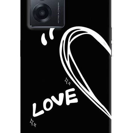 Love Line Realme Narzo 50 5G Hard Case Back Cover by Casekaro