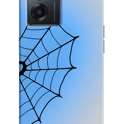 Blue Web Realme Narzo 50 5G Hard Case Back Cover by Casekaro