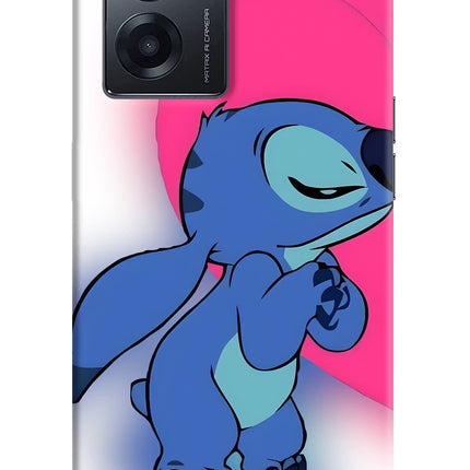 Stitch Hug Realme Narzo 50 5G Hard Case Back Cover by Casekaro