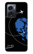 Love Orbit Realme Narzo 50 5G Hard Case Back Cover by Casekaro