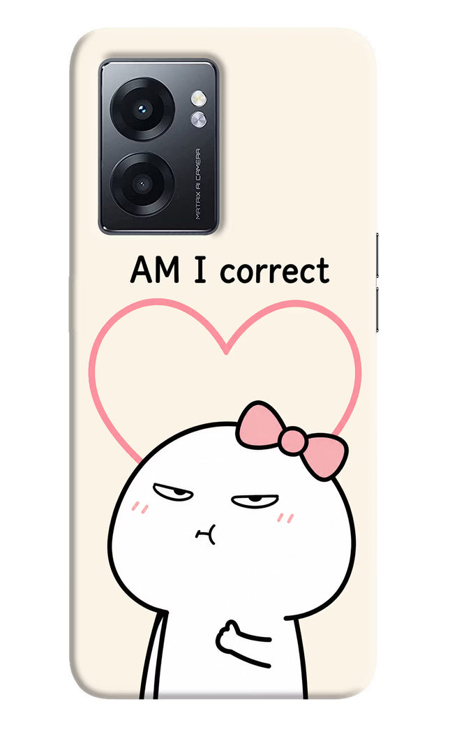 Always Right Realme Narzo 50 5G Hard Case Back Cover by Casekaro