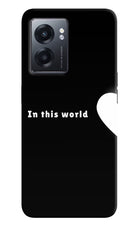 This World Realme Narzo 50 5G Hard Case Back Cover by Casekaro