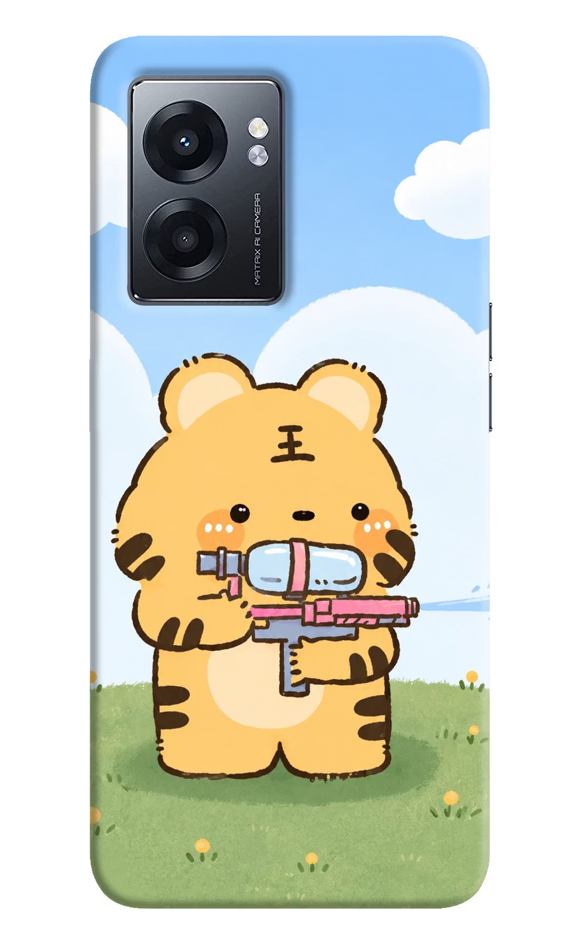 Tiger Treat Realme Narzo 50 5G Back Cover