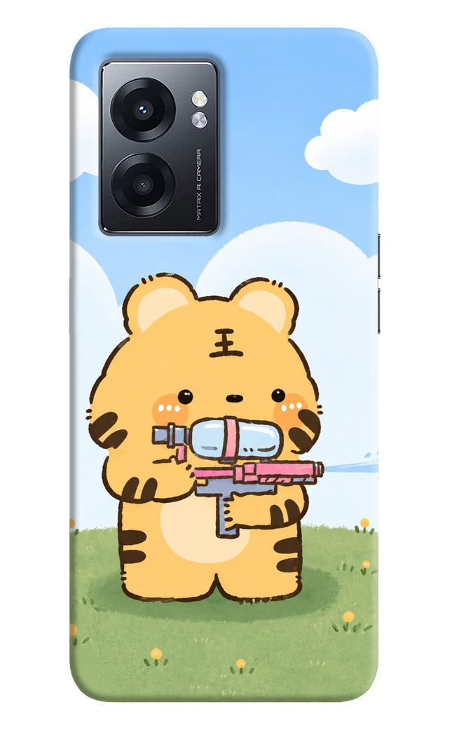 Tiger Treat Realme Narzo 50 5G Hard Case Back Cover by Casekaro