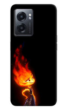 Ember Flame Realme Narzo 50 5G Hard Case Back Cover by Casekaro