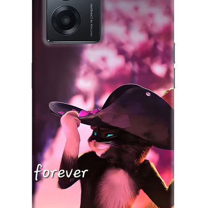 Forever Cat Realme Narzo 50 5G Hard Case Back Cover by Casekaro