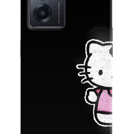 Kitty Charm Realme Narzo 50 5G Hard Case Back Cover by Casekaro