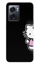 Kitty Charm Realme Narzo 50 5G Hard Case Back Cover by Casekaro