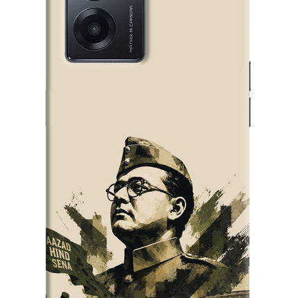 Netaji Rising Realme Narzo 50 5G Hard Case Back Cover by Casekaro
